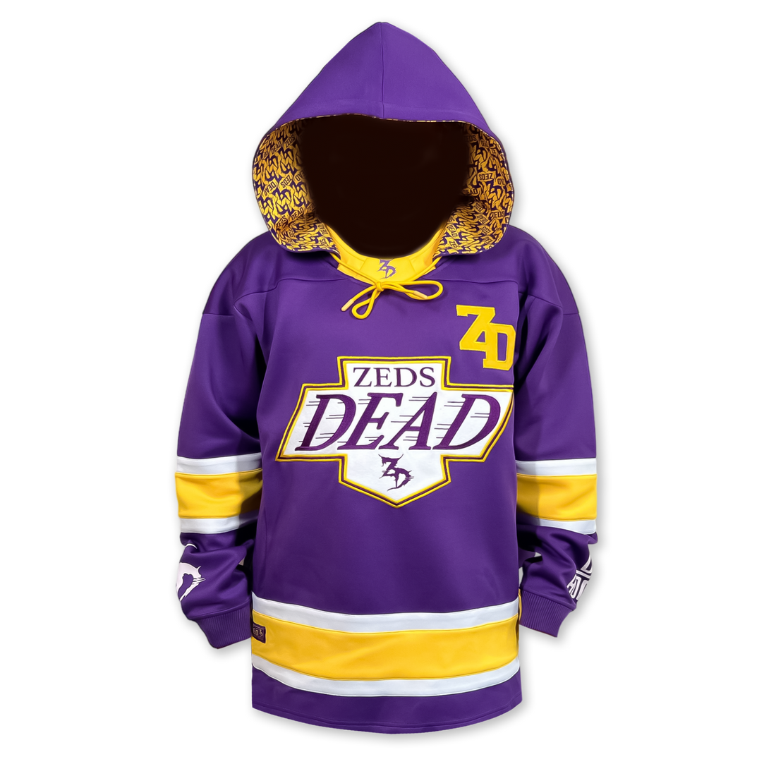 Zeds Dead - LA LA Land - Hooded Hockey Jersey