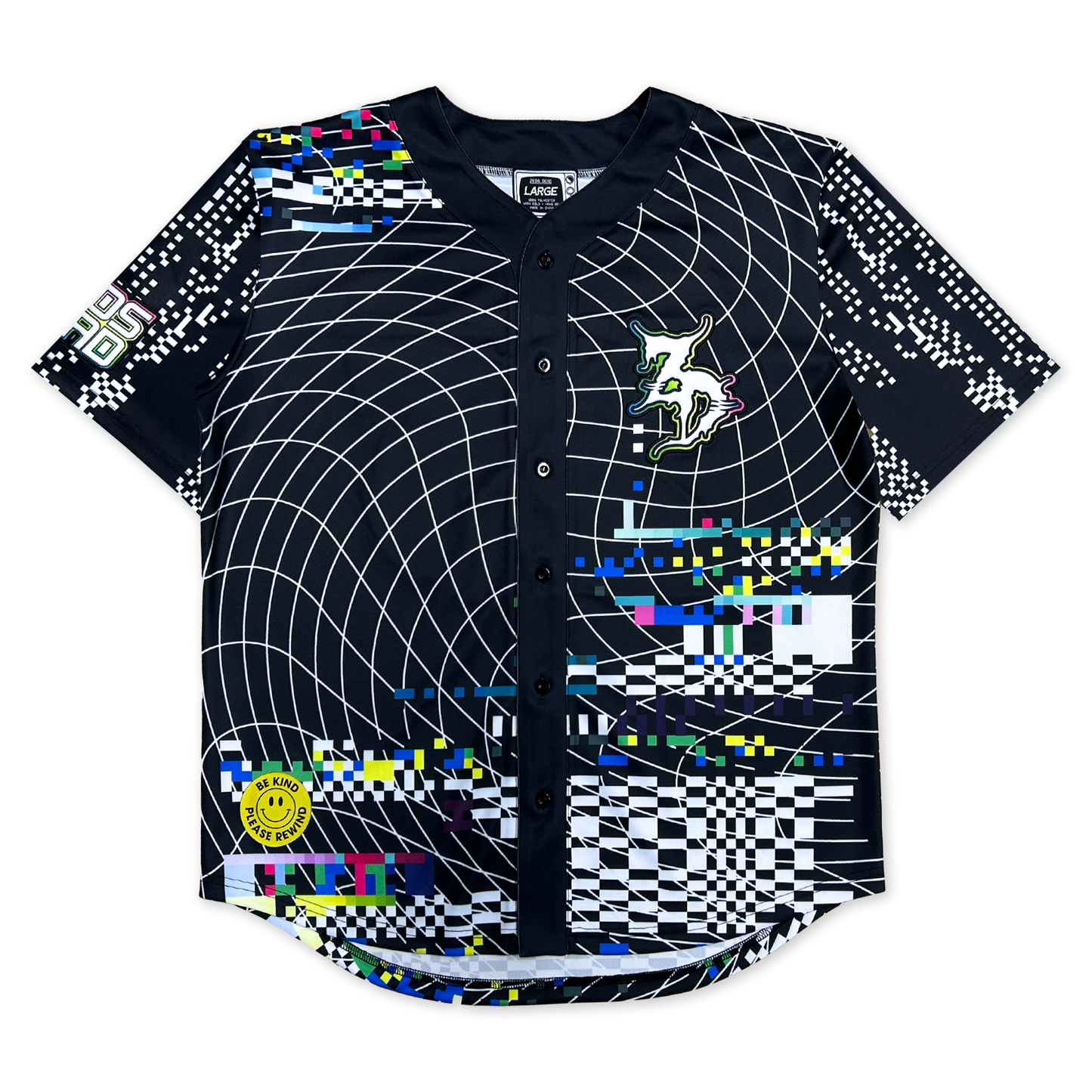 ZEDS DEAD - GLITCH BASEBALL JERSEY – Zeds Dead Official Shop ZEDS DEAD - GLITCH BASEBALL JERSEY – Zeds Dead Official Shop
