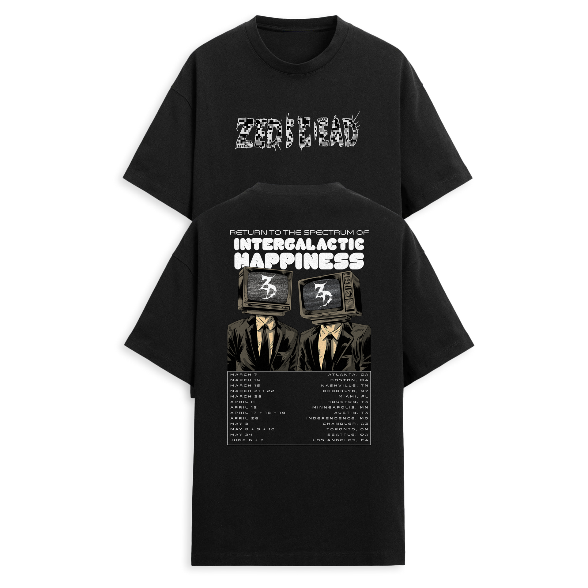 ZEDS DEAD - RSIH Tour Tee – Zeds Dead Official Shop ZEDS DEAD - RSIH Tour Tee – Zeds Dead Official Shop