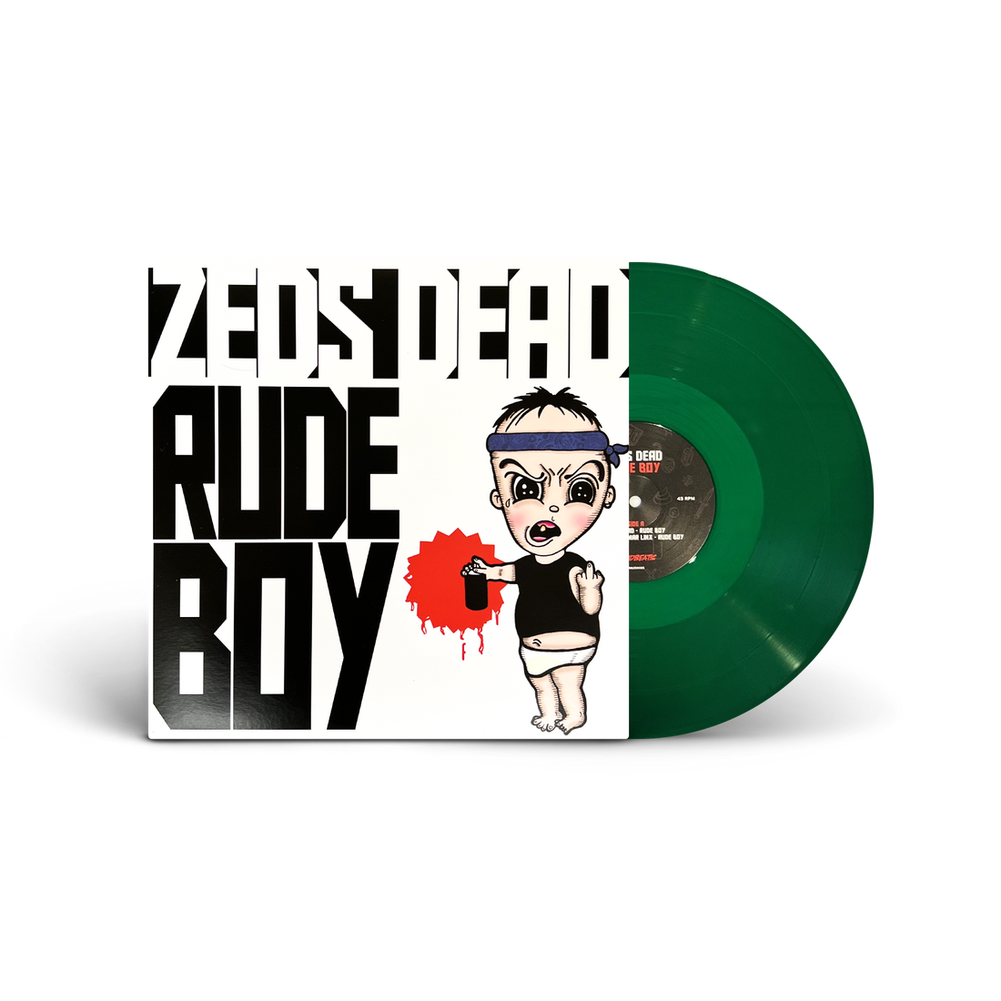 LIMITED EDITION - Zeds Dead - Rude Boy - EMERALD VINYL BUNDLE  /125